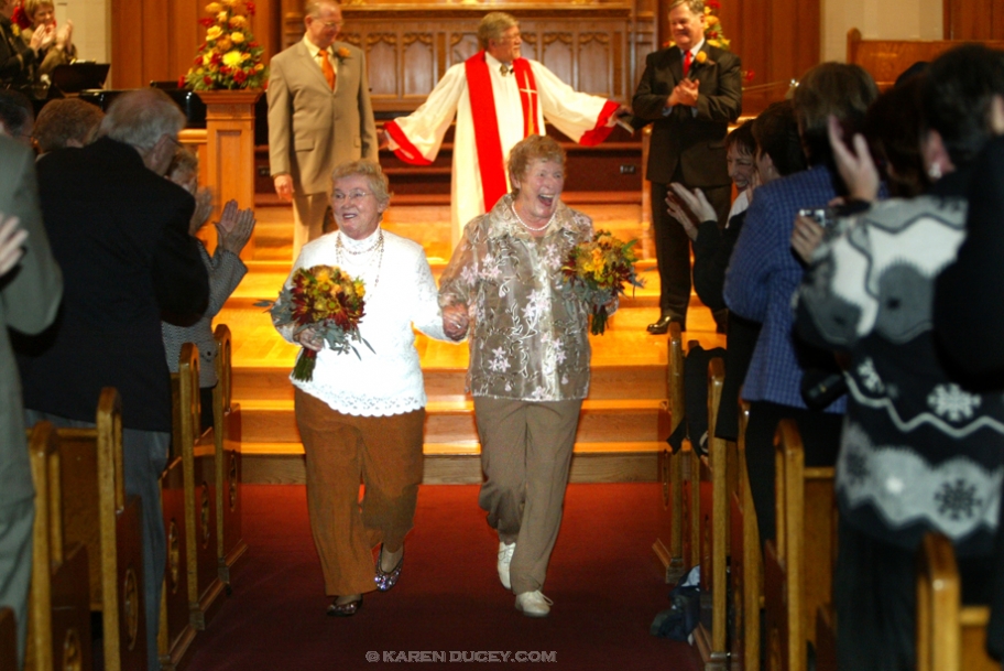 The Wedding of Jane and Pete-e  |  Capital Hill  |  October 29, 2012 Photo © Karen Ducey/ Seattle Post-Intelligencer